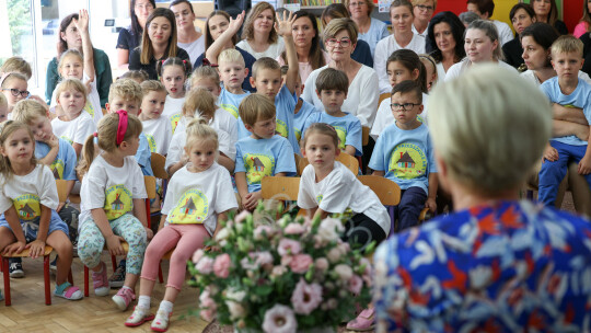 Pierwsza Dama w garwolińskim przedszkolu Pierwsza Dama w garwolińskim przedszkolu