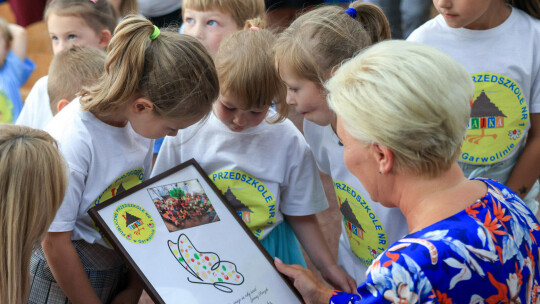 Pierwsza Dama w garwolińskim przedszkolu Pierwsza Dama w garwolińskim przedszkolu