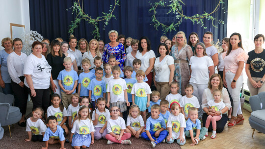 Pierwsza Dama w garwolińskim przedszkolu Pierwsza Dama w garwolińskim przedszkolu