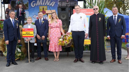 Gm. Miastków Kościelny: Dożynkowe tradycje podtrzymane
