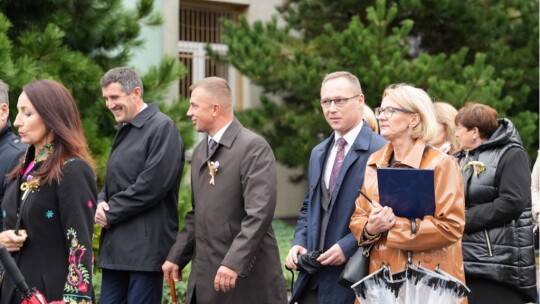 W deszczu dziękowali za plony