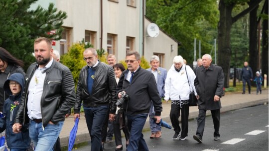 W deszczu dziękowali za plony