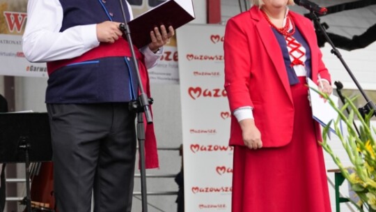 W deszczu dziękowali za plony