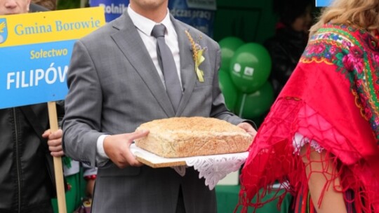 W deszczu dziękowali za plony