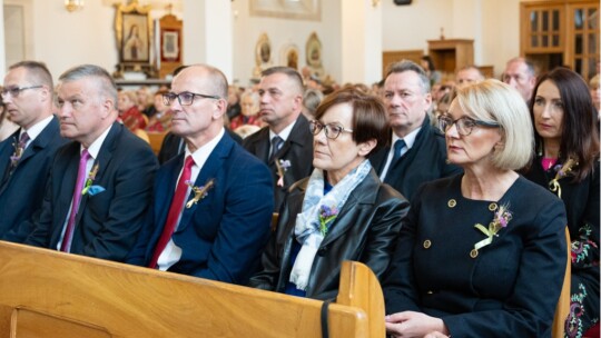 W deszczu dziękowali za plony