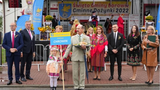 W deszczu dziękowali za plony