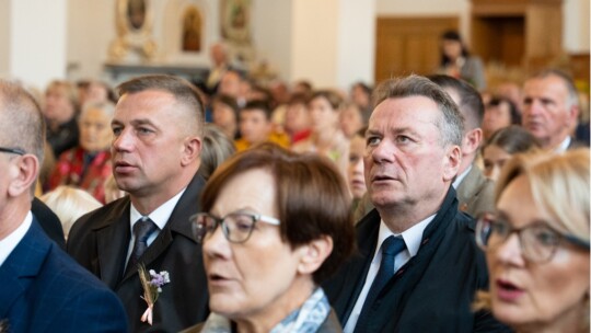 W deszczu dziękowali za plony