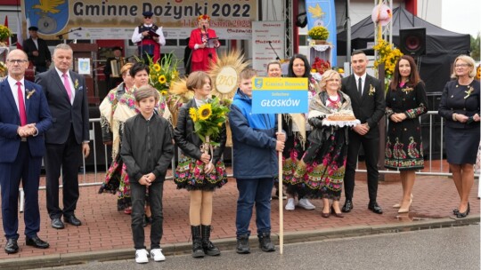 W deszczu dziękowali za plony