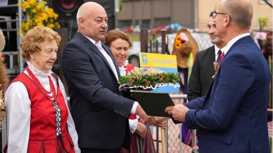 W deszczu dziękowali za plony