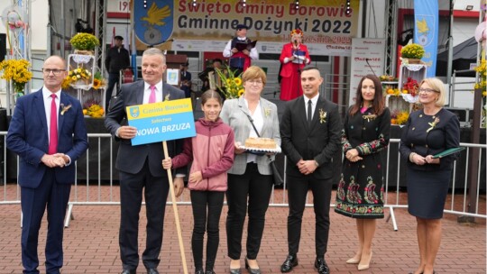 W deszczu dziękowali za plony