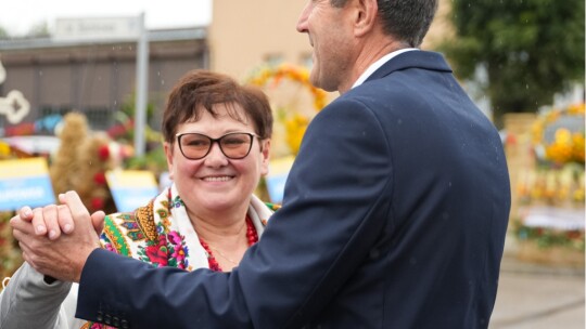 W deszczu dziękowali za plony