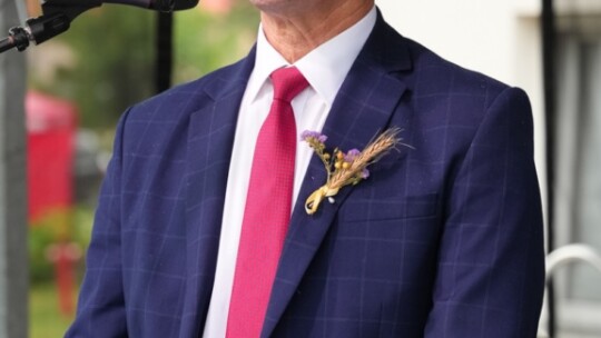 W deszczu dziękowali za plony