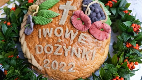 W deszczu dziękowali za plony