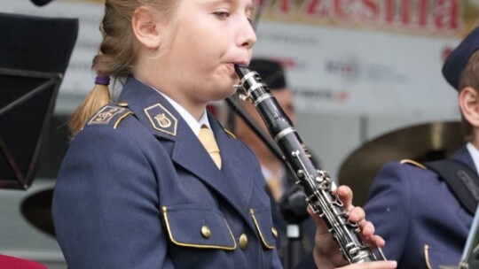 W deszczu dziękowali za plony