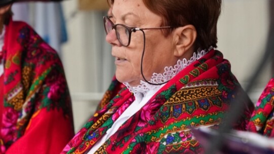 W deszczu dziękowali za plony