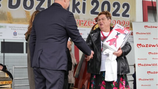 W deszczu dziękowali za plony