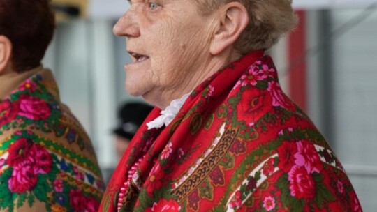 W deszczu dziękowali za plony