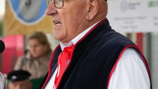 W deszczu dziękowali za plony