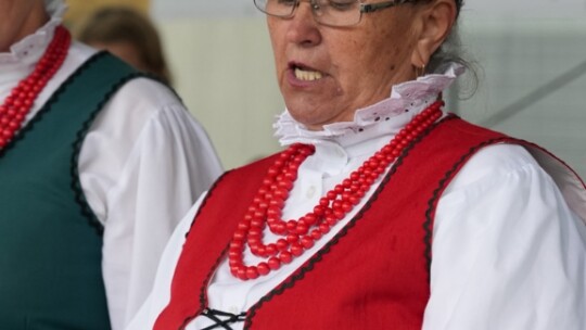 W deszczu dziękowali za plony