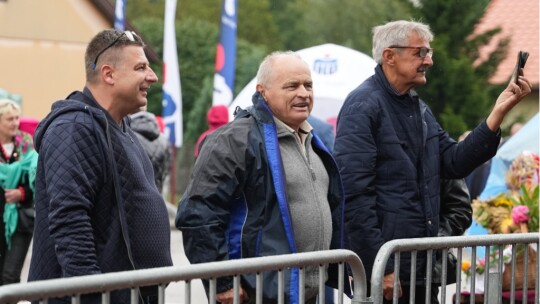 W deszczu dziękowali za plony