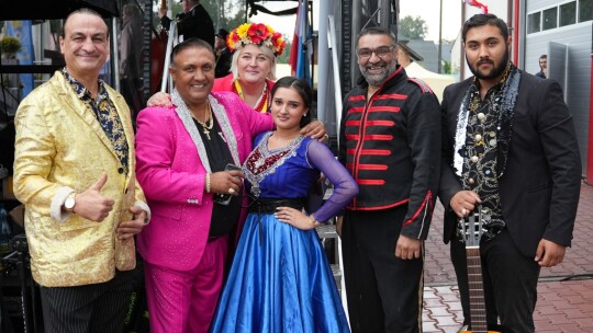 W deszczu dziękowali za plony