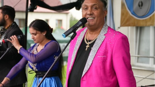 W deszczu dziękowali za plony