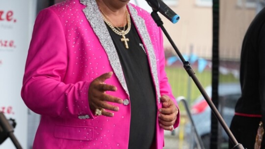 W deszczu dziękowali za plony