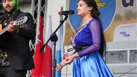 W deszczu dziękowali za plony