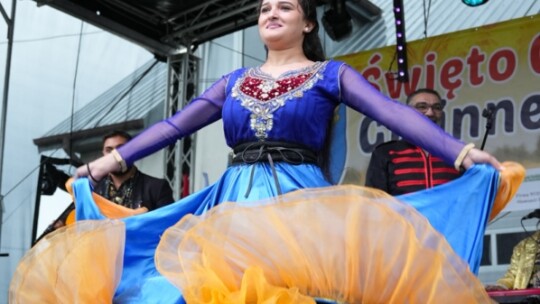 W deszczu dziękowali za plony