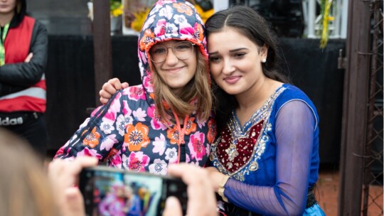 W deszczu dziękowali za plony