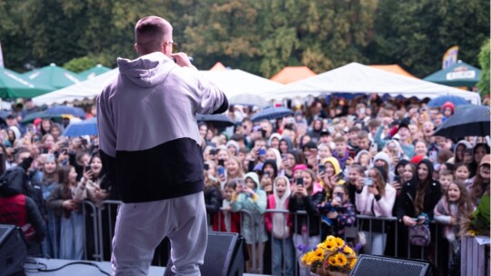 W deszczu dziękowali za plony