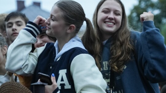 W deszczu dziękowali za plony