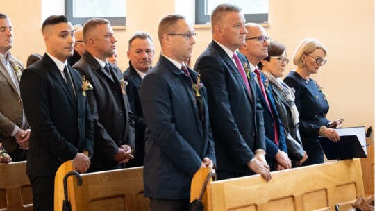 W deszczu dziękowali za plony