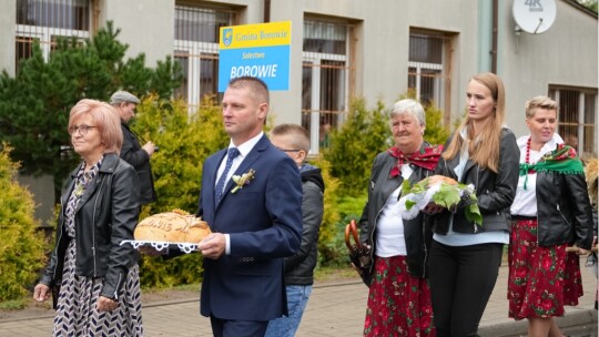 W deszczu dziękowali za plony