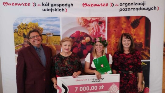 Samorząd Mazowsza wspiera rozwój obszarów wiejskich oraz KGW  w powiecie garwolińskim