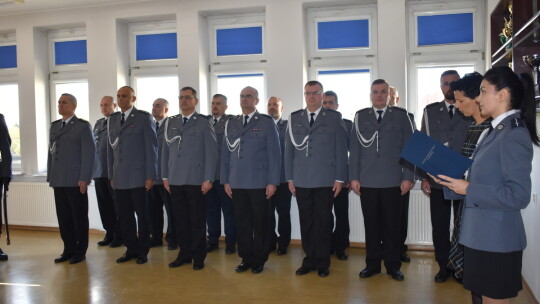 Uroczyste objęcie obowiązków na stanowisku Komendanta Powiatowego Policji w Garwolinie