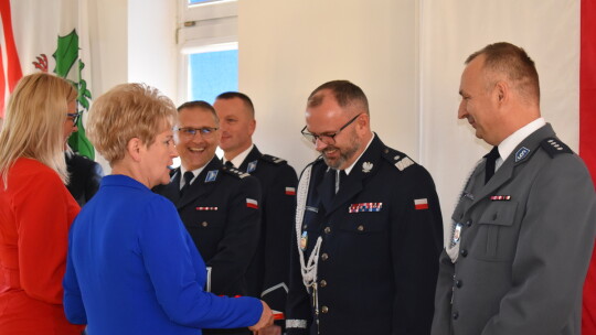 Uroczyste objęcie obowiązków na stanowisku Komendanta Powiatowego Policji w Garwolinie