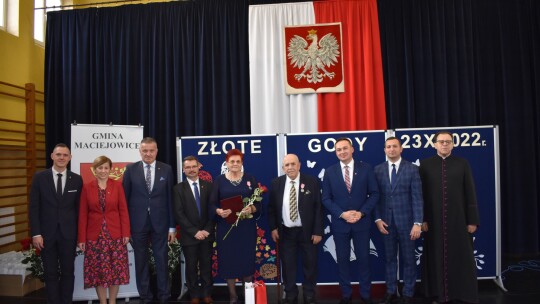 Gm. Maciejowice: Medale za długoletnie pożycie