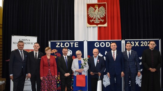 Gm. Maciejowice: Medale za długoletnie pożycie