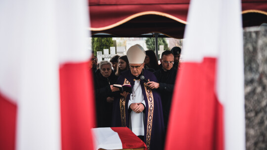 Pogrzeb por. Stanisława Kopika z państwowymi honorami