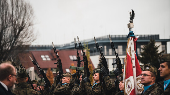 Pogrzeb por. Stanisława Kopika z państwowymi honorami