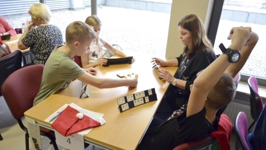 Mikołajkowy Rummikub w Garwolance