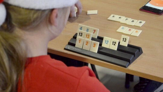 Mikołajkowy Rummikub w Garwolance