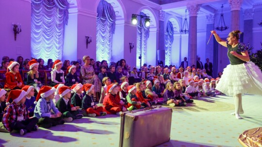 Przedszkolaki z Garwolina i Głoskowa w Pałacu Prezydenckim