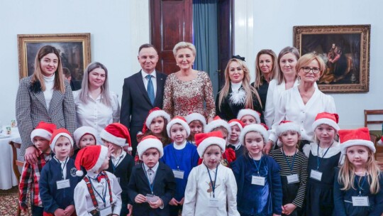 Przedszkolaki z Garwolina i Głoskowa w Pałacu Prezydenckim