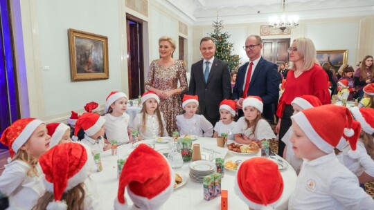 Przedszkolaki z Garwolina i Głoskowa w Pałacu Prezydenckim