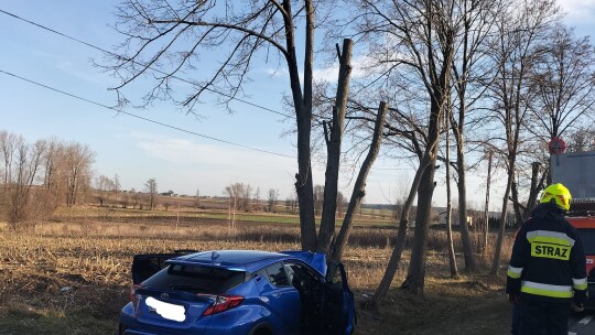 Dwa wypadki i pożar w Nowy Rok Dwa wypadki i pożar w Nowy Rok