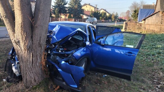 Dwa wypadki i pożar w Nowy Rok Dwa wypadki i pożar w Nowy Rok