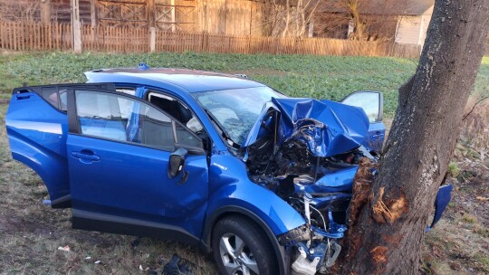 Dwa wypadki i pożar w Nowy Rok Dwa wypadki i pożar w Nowy Rok