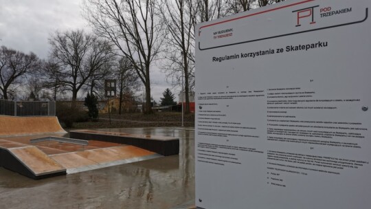 Skatepark już działa